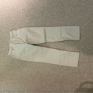 Reformation Cynthia High Rise Straight Jeans, Bone